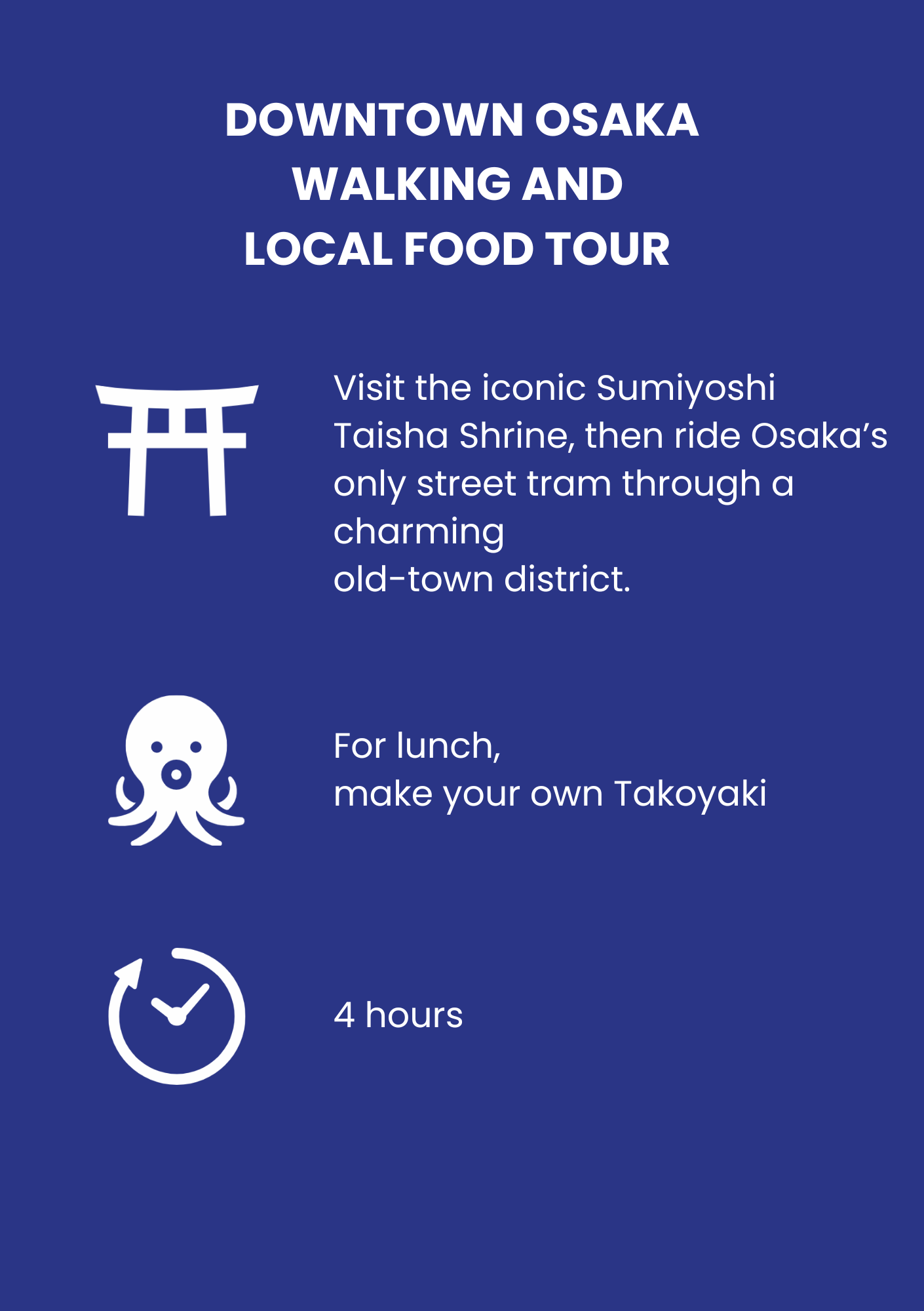 LOKALE KULINARISCHE TOUR IN OSAKA