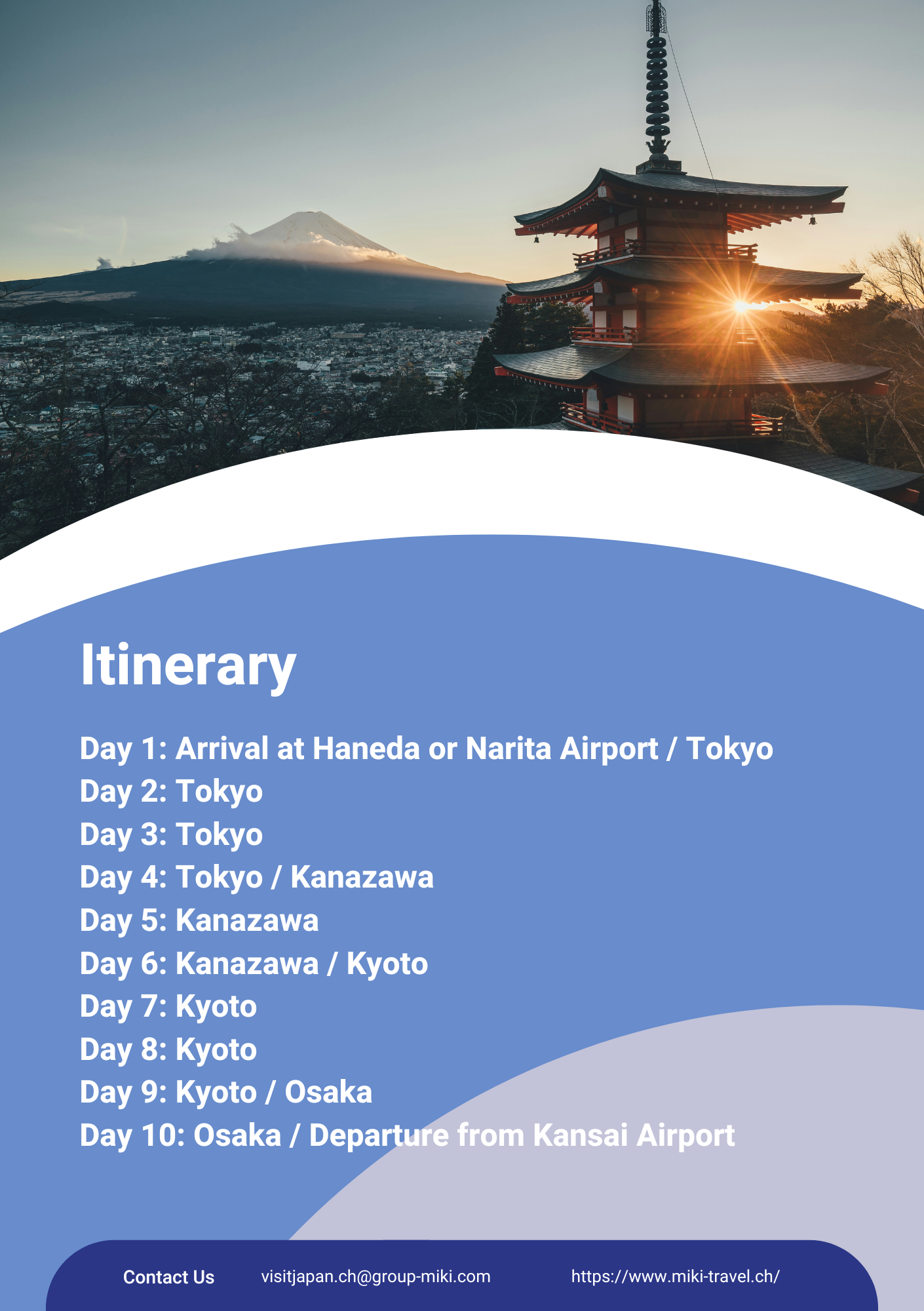 AUTHENTISCHES JAPAN - 9 NÄCHTE in 3*+