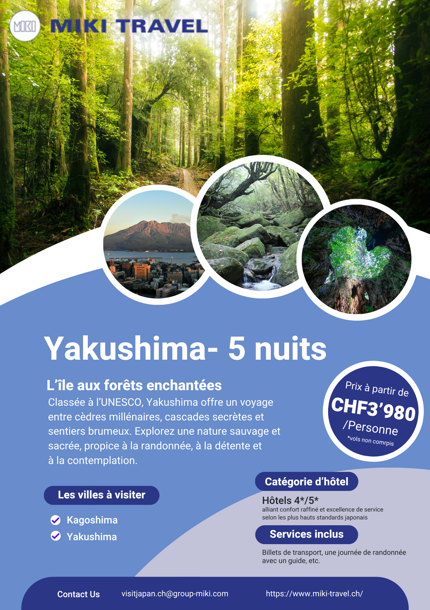 YAKUSHIMA - 5 NUITS en 4*/5*