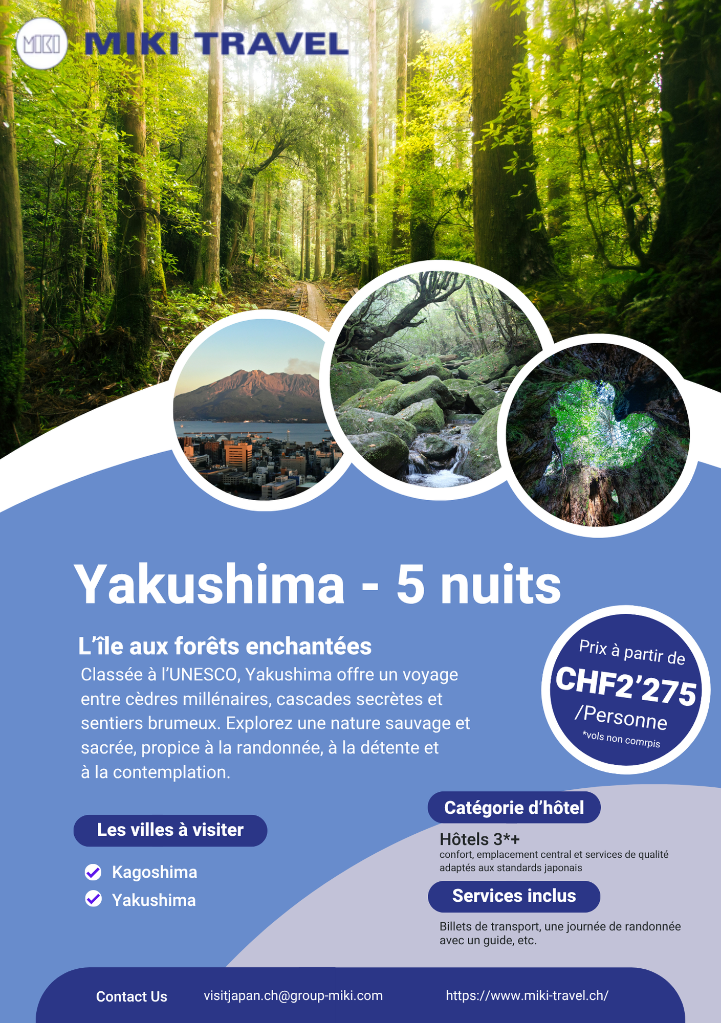 YAKUSHIMA - 5 NUITS en 3*+