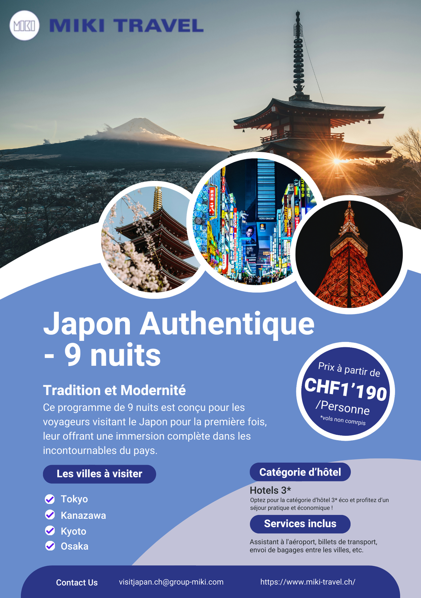 AUTHENTISCHES JAPAN - 9 NÄCHTE in 3*