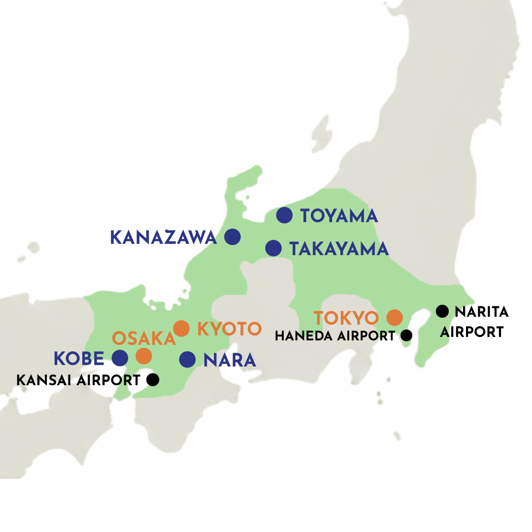 Hokuriku Arch Pass 7 jours